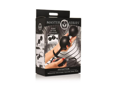 Ass Rattler Bolas Anales con Inflado y Peso