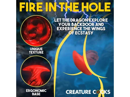 Dragonspawn Plug Anal Silicona Talla L