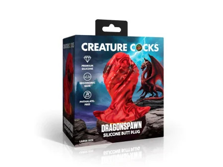 Dragonspawn Plug Anal Silicona Talla L