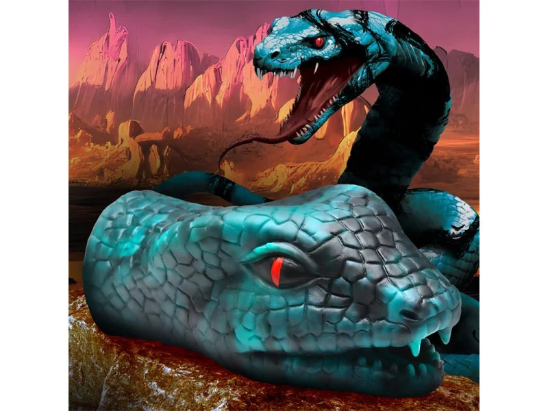 Serpentine Masturbador Serpiente Silicona