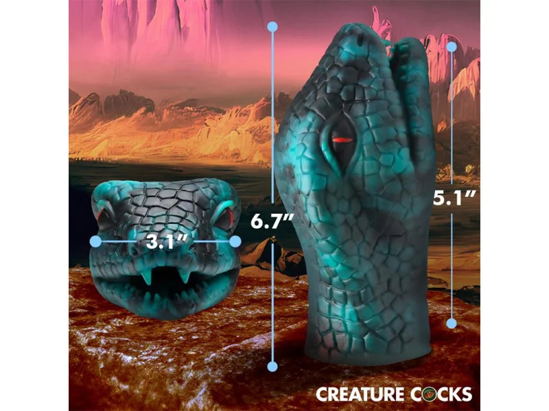 Serpentine Masturbador Serpiente Silicona