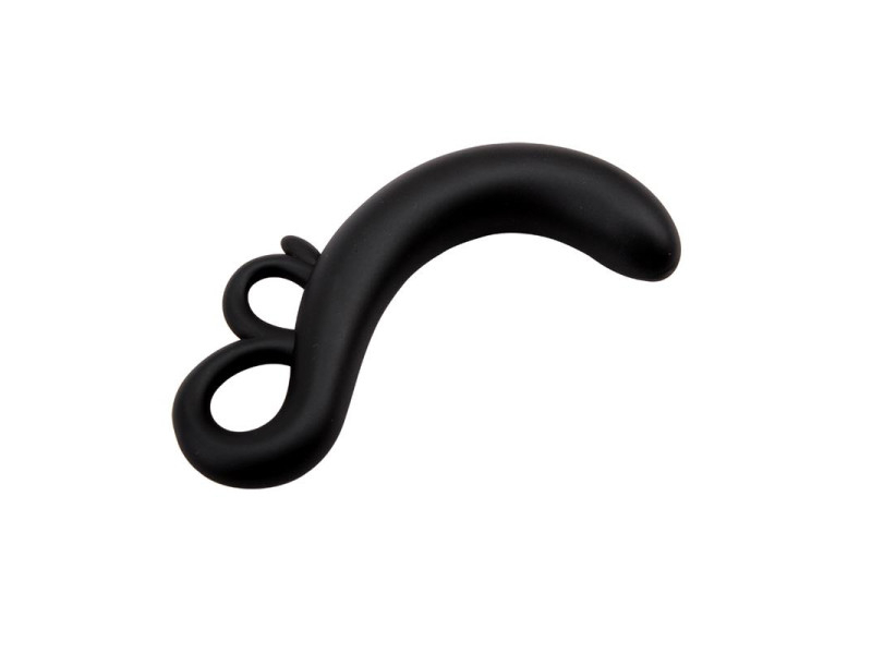 Estimulador Punto G Two Finger Silicona Negro