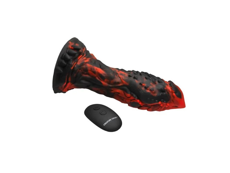 Inferno Cock Dildo con Vibracion con Control Remoto
