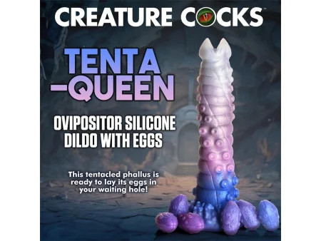 Tenta Queen Dildo Ovipositor con 6 Huevos