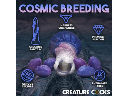 Tenta Queen Dildo Ovipositor con 6 Huevos