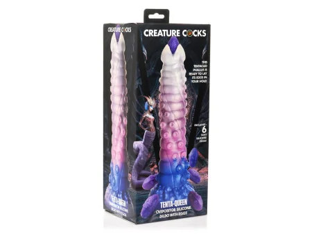 Tenta Queen Dildo Ovipositor con 6 Huevos