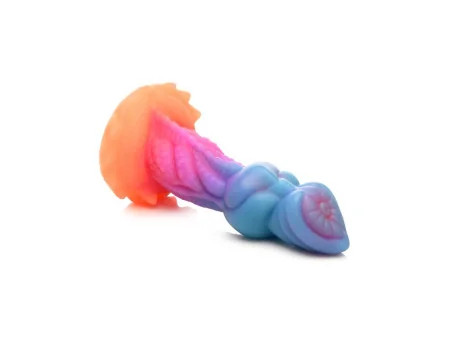 Aqua Cock Dildo Brilla en la Oscuridad Silicona