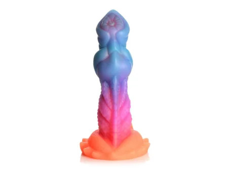 Aqua Cock Dildo Brilla en la Oscuridad Silicona
