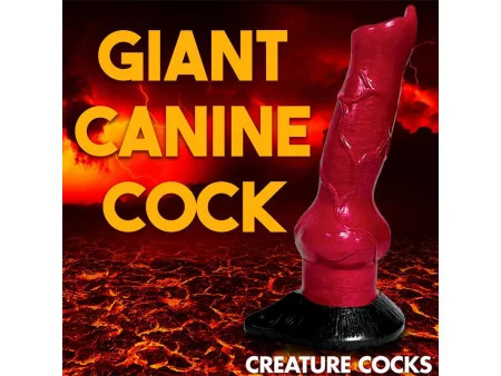 Hell Hound Dildo Silicona 19 cm 75