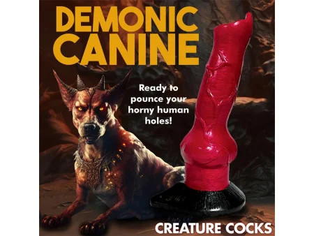 Hell Hound Dildo Silicona 19 cm 75