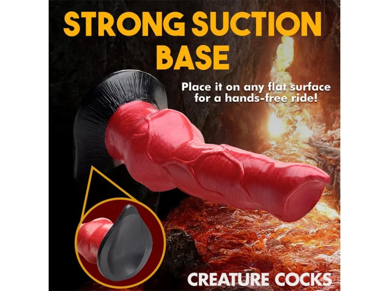 Hell Hound Dildo Silicona 19 cm 75