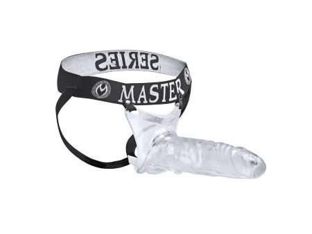 Grand Mamba XL Suspensorio con Dildo Hueco Transparente