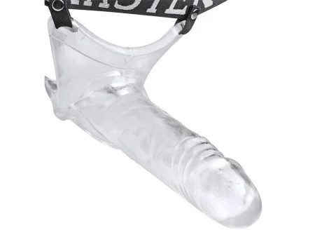Grand Mamba XL Suspensorio con Dildo Hueco Transparente