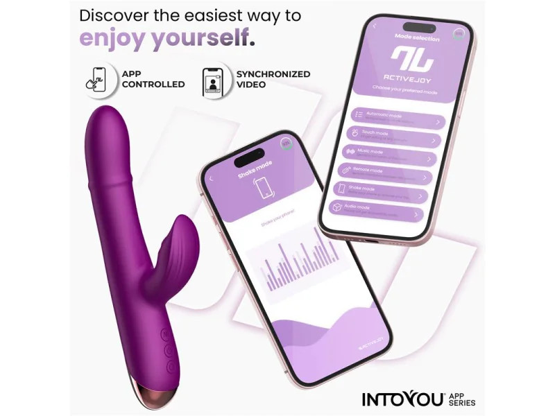 Sendel Vibrador con Anillo de Bolas Internas Up and Down y Pulsacion con App
