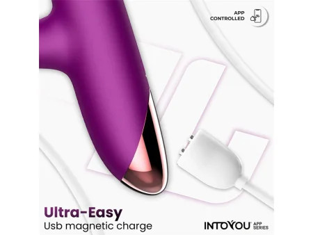 Sendel Vibrador con Anillo de Bolas Internas Up and Down y Pulsacion con App