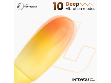 Huevo Silicona Doble Capa con APP Amarillo Naranja