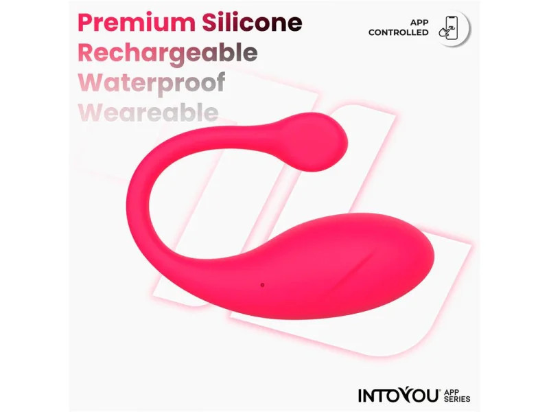 Bulby Huevo Vibrador con APP Rosa Intenso