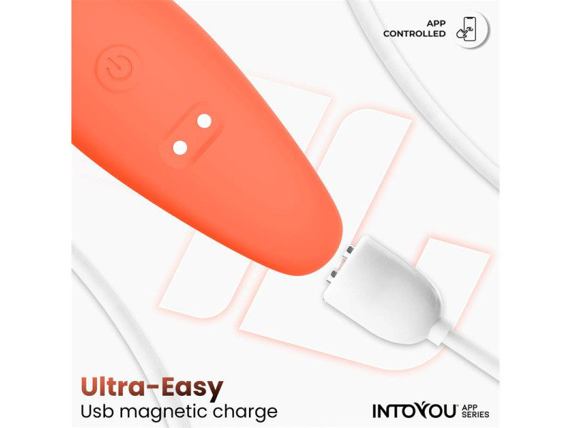 Juguete para Parejas con APP Flexible Salmon