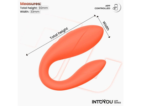 Juguete para Parejas con APP Flexible Salmon Juguete para Parejas con APP Flexible Salmon