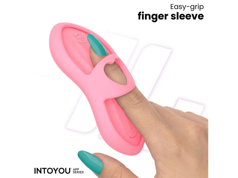 Laia Estimulador de Dedo con Calor y Funda con APP Rosa