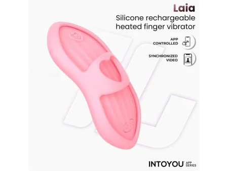Laia Estimulador de Dedo con Calor y Funda con APP Rosa