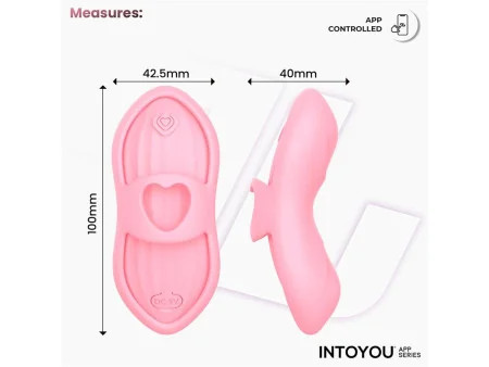 Laia Estimulador de Dedo con Calor y Funda con APP Rosa