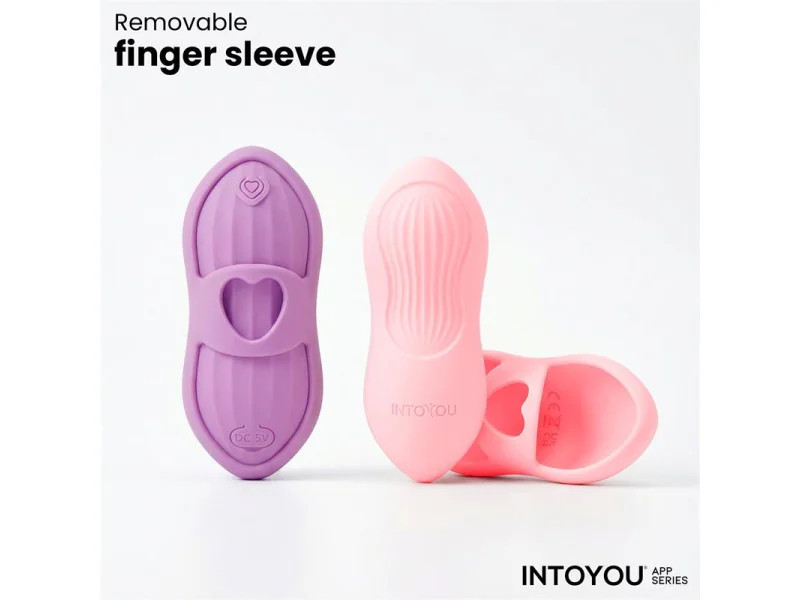 Laia Estimulador de Dedo con Calor y Funda con APP Rosa