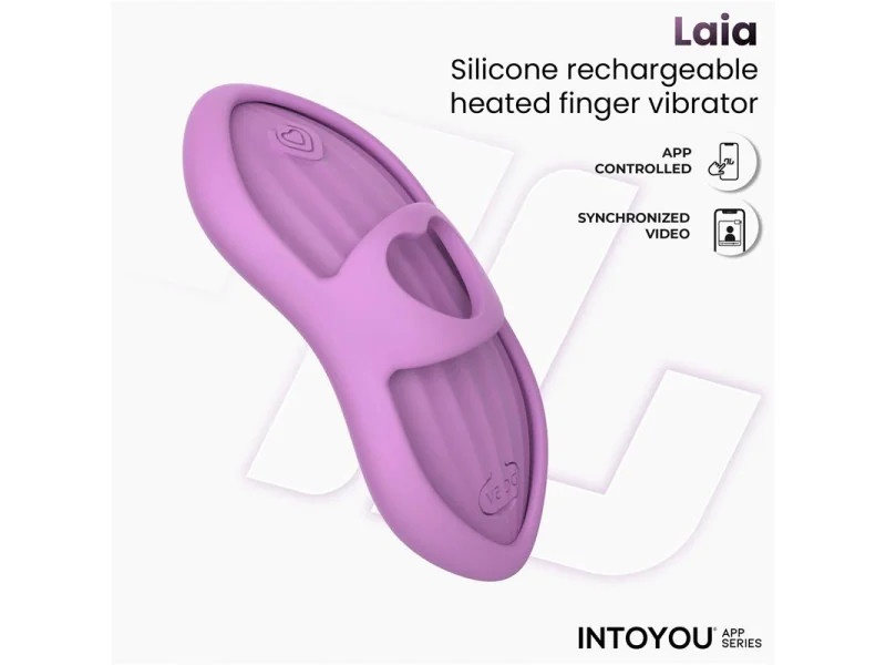 Laia Estimulador de Dedo con Calor y Funda con APP Lavanda