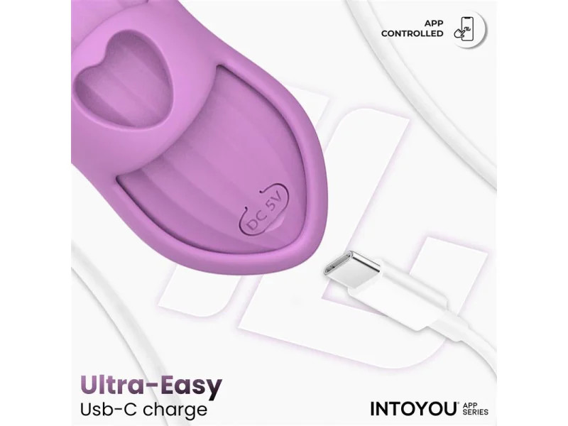 Laia Estimulador de Dedo con Calor y Funda con APP Lavanda