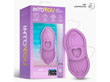 Laia Estimulador de Dedo con Calor y Funda con APP Lavanda