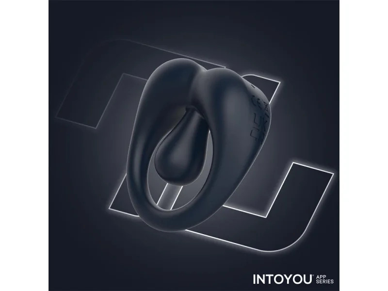 Kenny Anillo Vibrador con Estimulador de Clitoris y APP Azul Noche