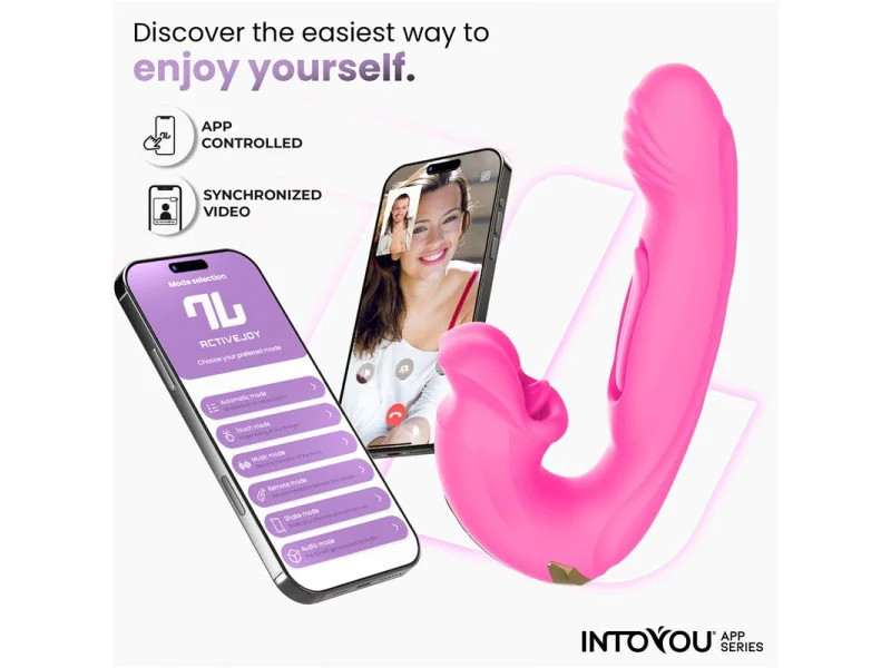 Bimby Vibrador con Mordisqueo y Lengua Doble Tapping con APP