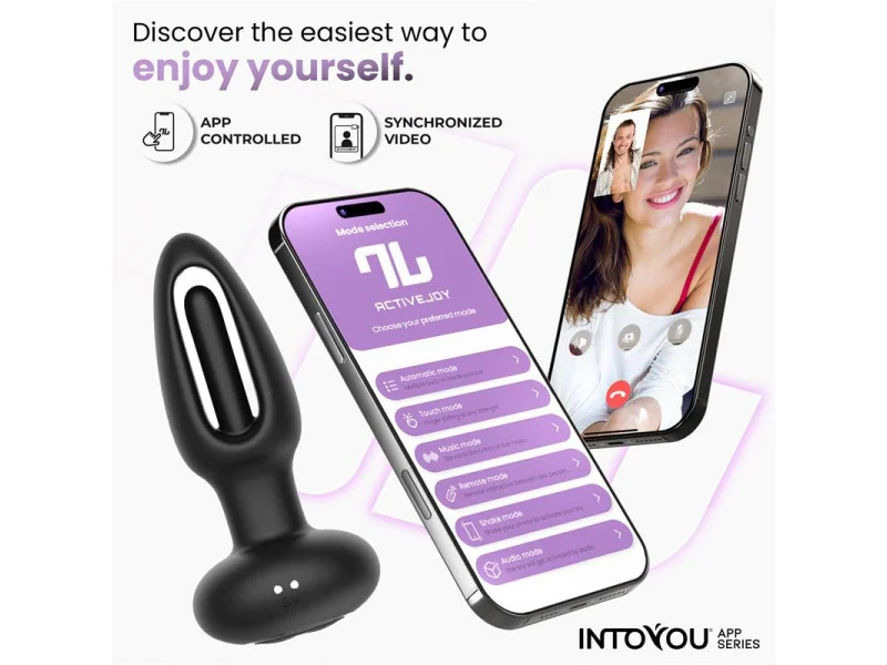 Zack Plug Anal con Flipping Tongue y Vibracion con App