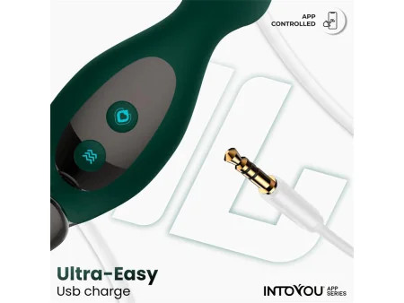 Greeny Masajeador Prostatico con Finger Wiggling y App