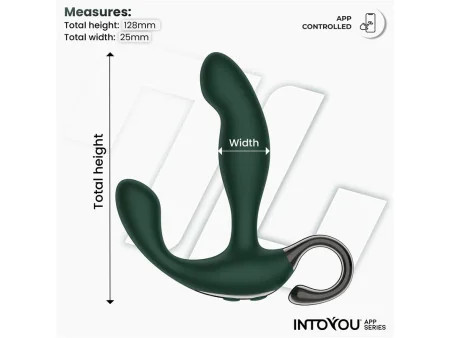 Greeny Masajeador Prostatico con Finger Wiggling y App