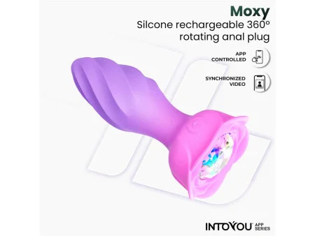 Moxy Plug Anal con Rotacion 360º con App