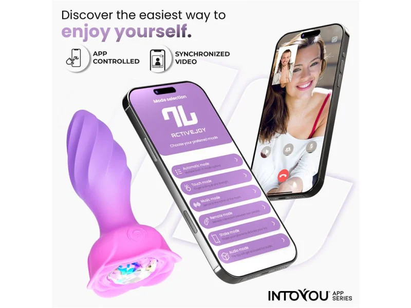 Moxy Plug Anal con Rotacion 360º con App
