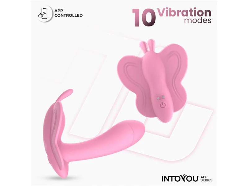 Wingy Estimulador Mariposa con APP Rosa