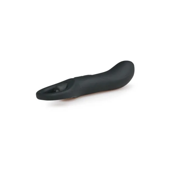 Vibrador Anal Silicona Negro