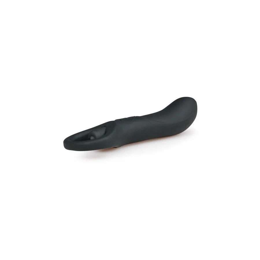 Vibrador Anal Silicona Negro