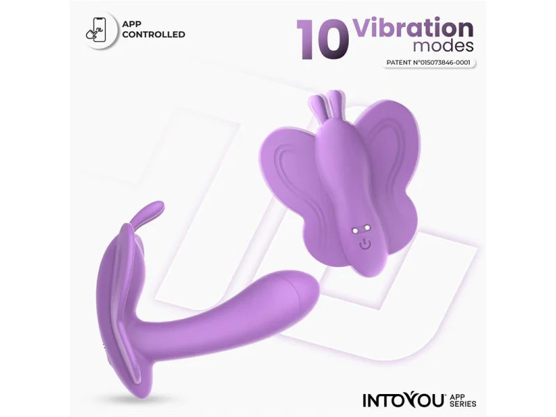 Wingy Estimulador Mariposa con APP Lavanda