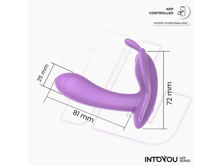 Wingy Estimulador Mariposa con APP Lavanda