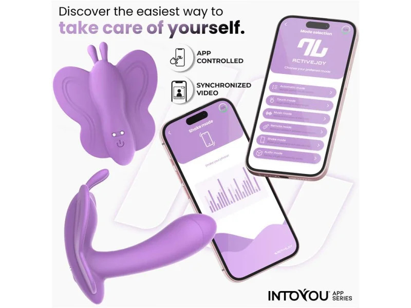 Wingy Estimulador Mariposa con APP Lavanda