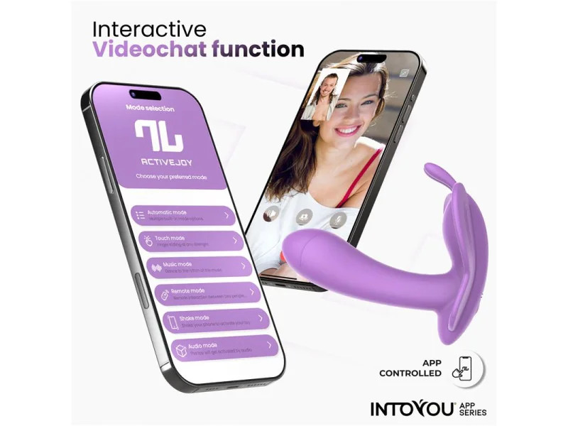 Wingy Estimulador Mariposa con APP Lavanda