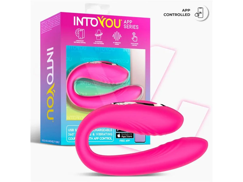 Couty Juguete para Parejas con Oscilacion 360º con APP