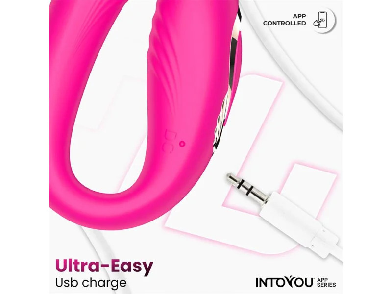 Couty Juguete para Parejas con Oscilacion 360º con APP