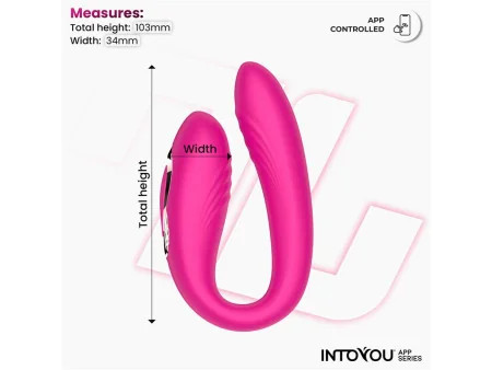 Couty Juguete para Parejas con Oscilacion 360º con APP