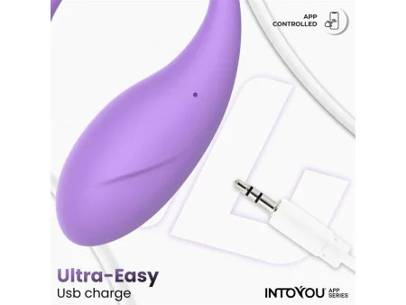 Bulby Huevo Vibrador con APP Lavanda