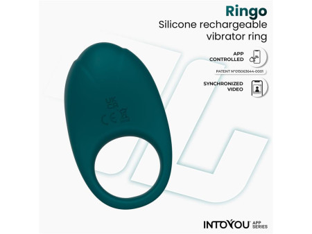 Ringo Anillo Vibrador con APP Unibody Verde