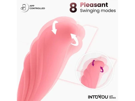 Huevo Vibrador con Movimiento Waving con APP USB